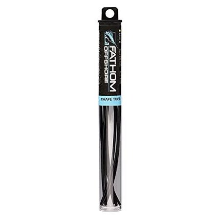 Fathom Chafe Tube Sz13Mm Id Black Fits 80150Lb Mono CT-1.3-BLK
